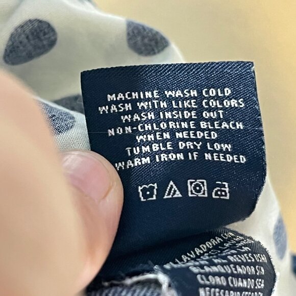 Liz Claiborne Womens Denim Jackie Wide-Leg Pants Size 14W Made In China - Picture 9 of 16